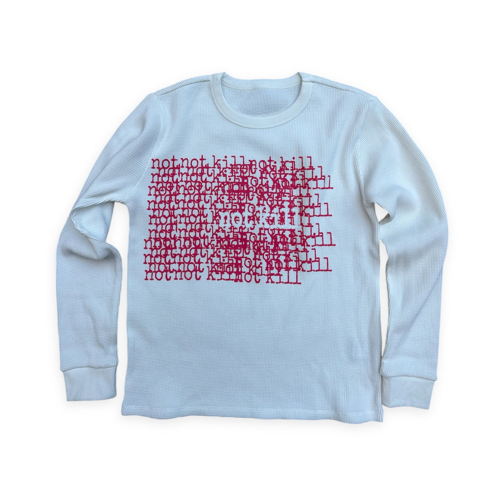 THERMAL NOTKILL V1 PINK SHIRT (WHITE)