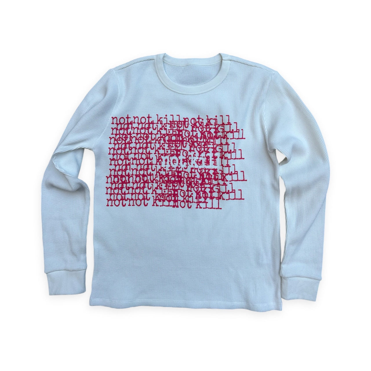 THERMAL NOTKILL V1 PINK SHIRT (WHITE)