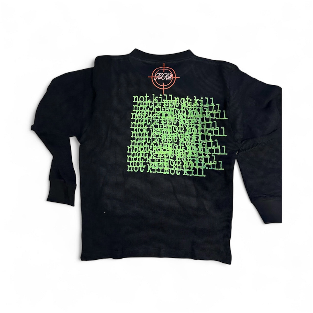 THERMAL NOTKILL V1 GREEN SHIRT (BLACK)
